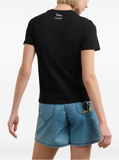 T-shirt donna maniche corte Disney Karl Lagerfeld | A3W17090999